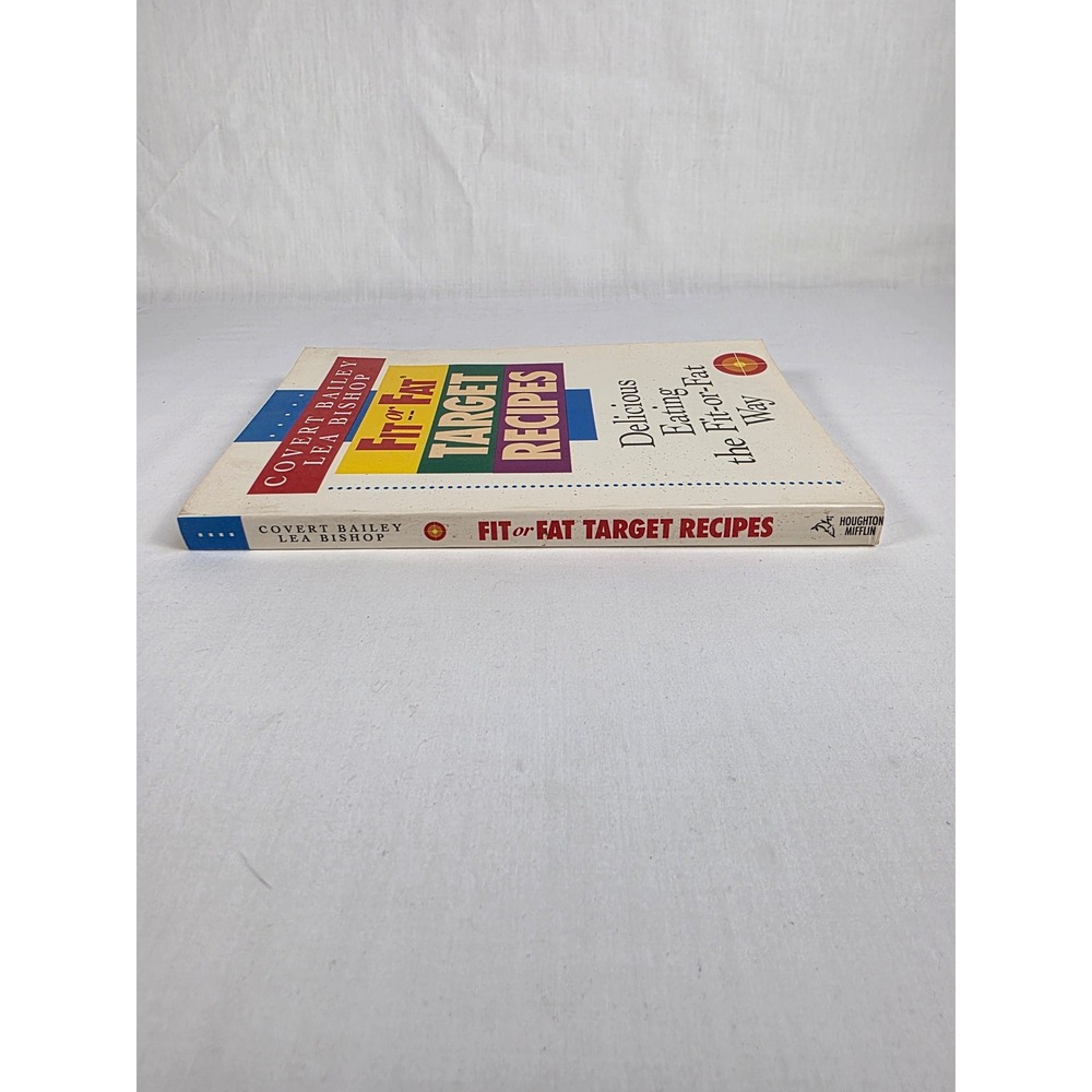 Fit or Fat Target Recipes Cookbook by Covert‎ Bailey & Lea Bishop VTG Diet 1985 - Picture 4 of 10
